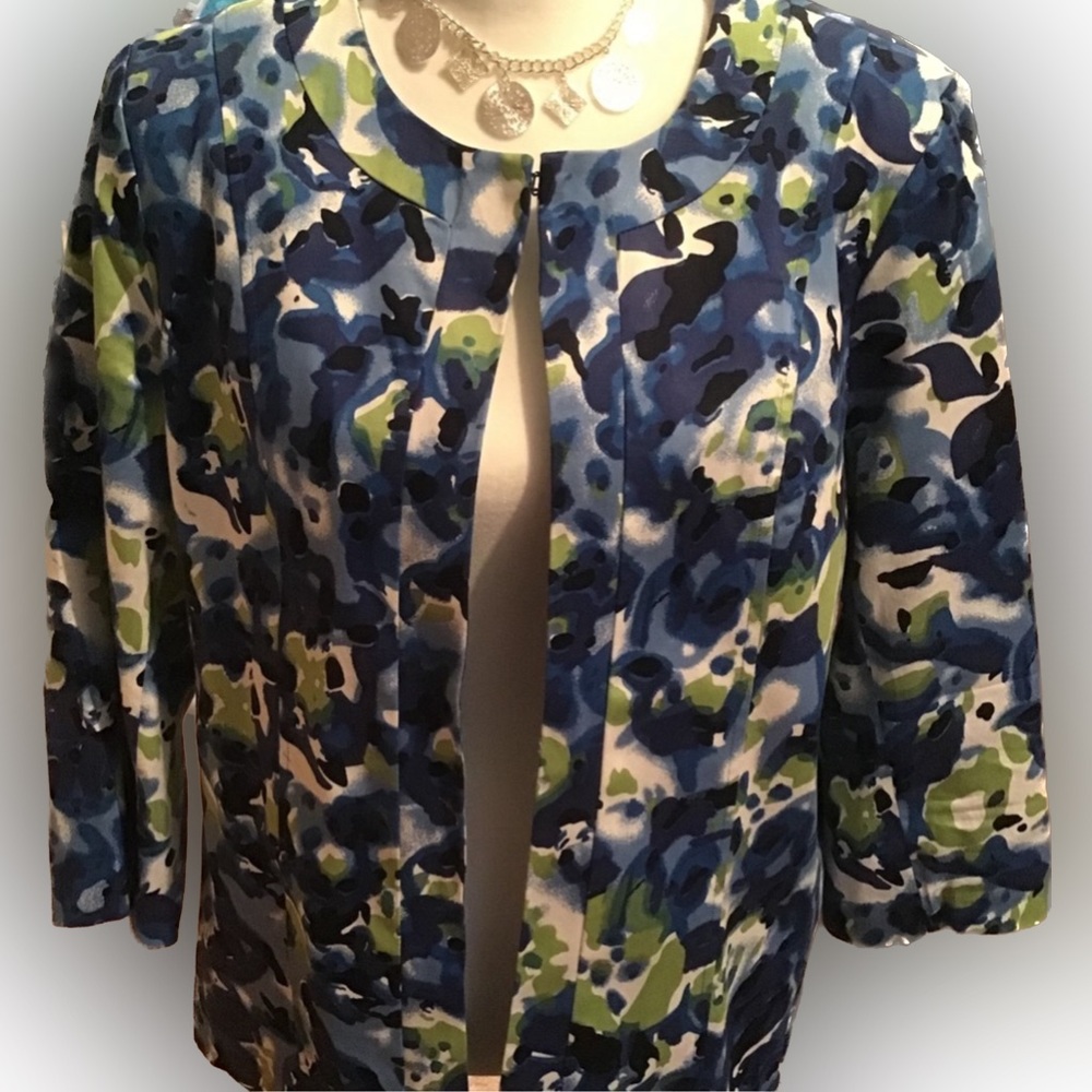 Open Front Lined Spring Jacket